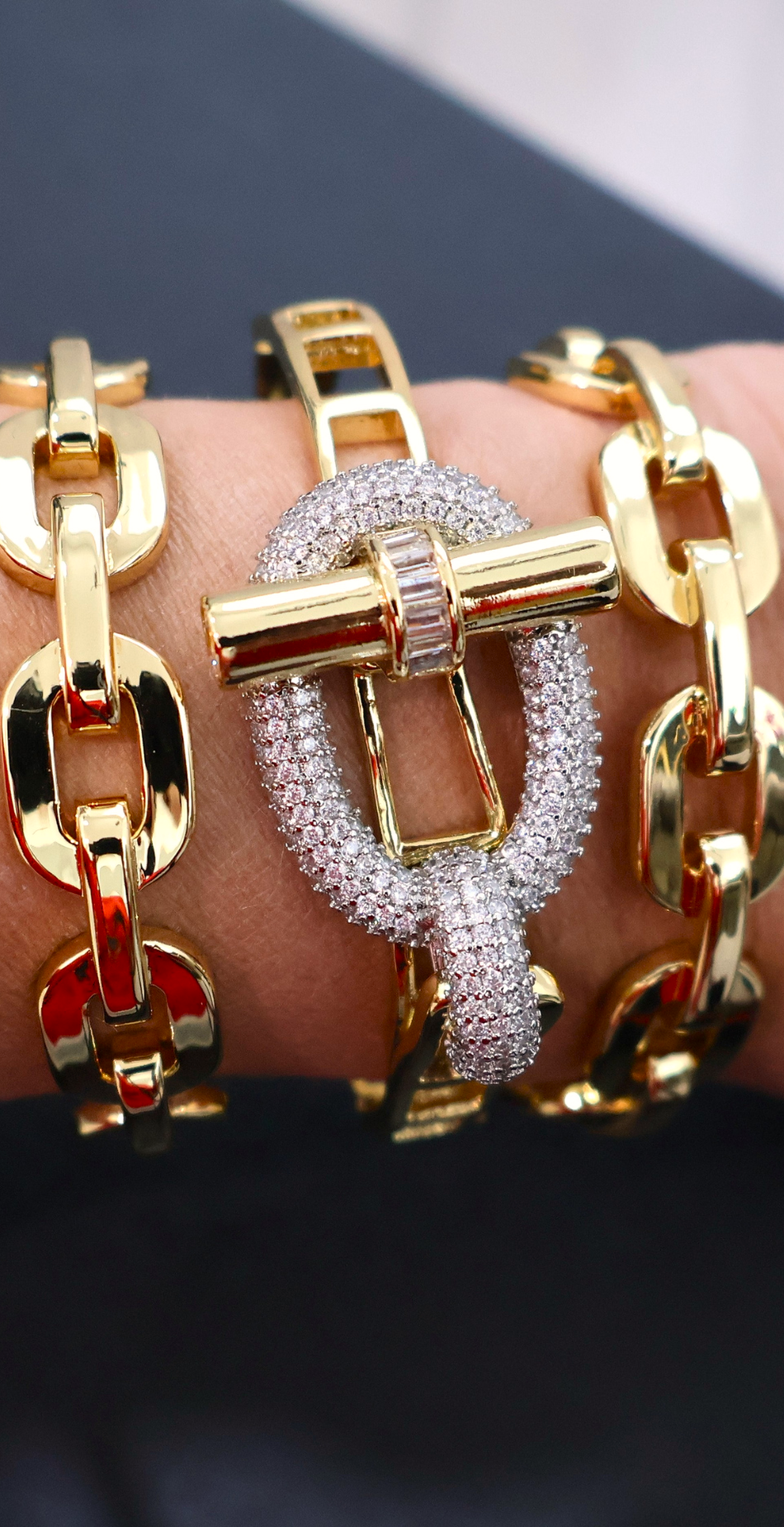 Chic Elegance; Ryle Statement Bracelet