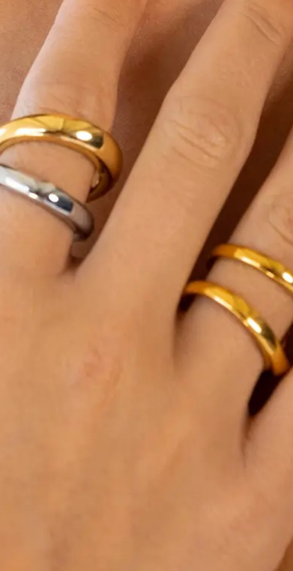 SOLD OUT- The Two-Tone, Double Take Ring